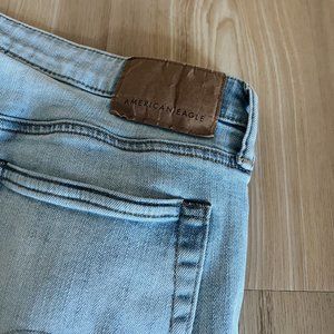 MEN'S AMERICAN EAGLE JEANS | Light Wash Athletic Skinny